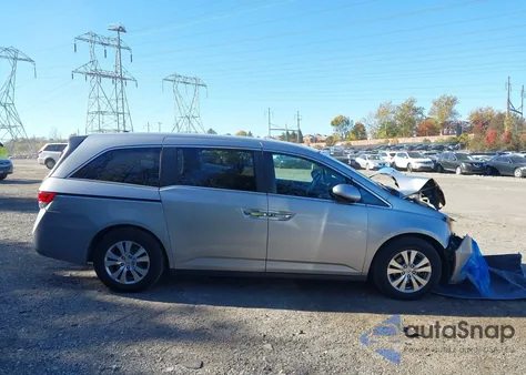 2016 Honda Odyssey Ex-L z USA, uszkodzony, nr VIN 5FNRL5H65GB091878